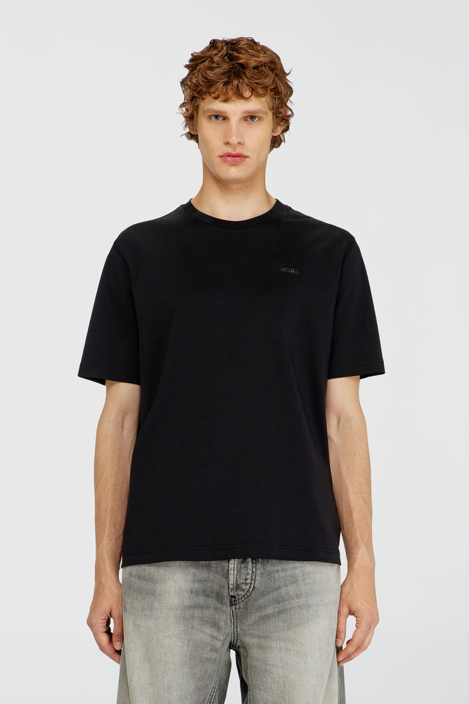 Cotton T-shirt with small logo on chest