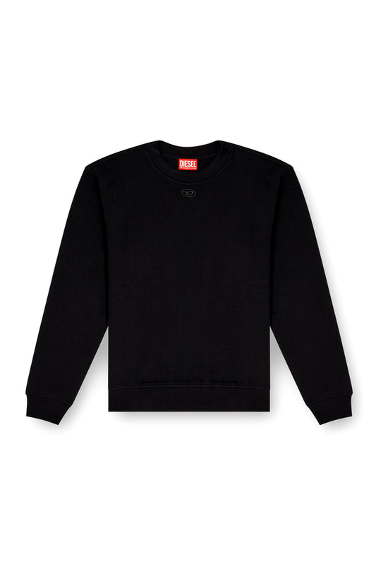 Cotton sweatshirt with Oval D embroidery (3)