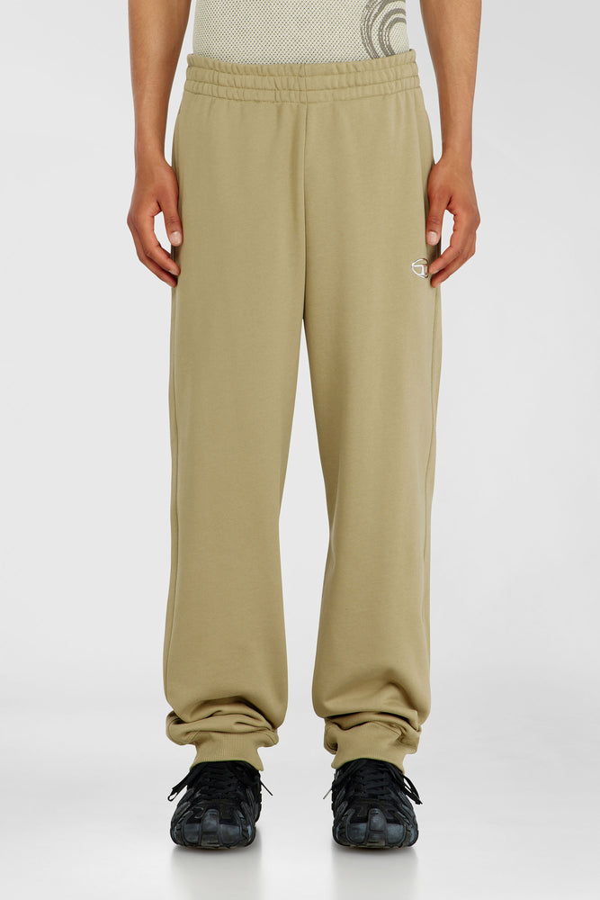 Cotton pants with metallic Oval D
