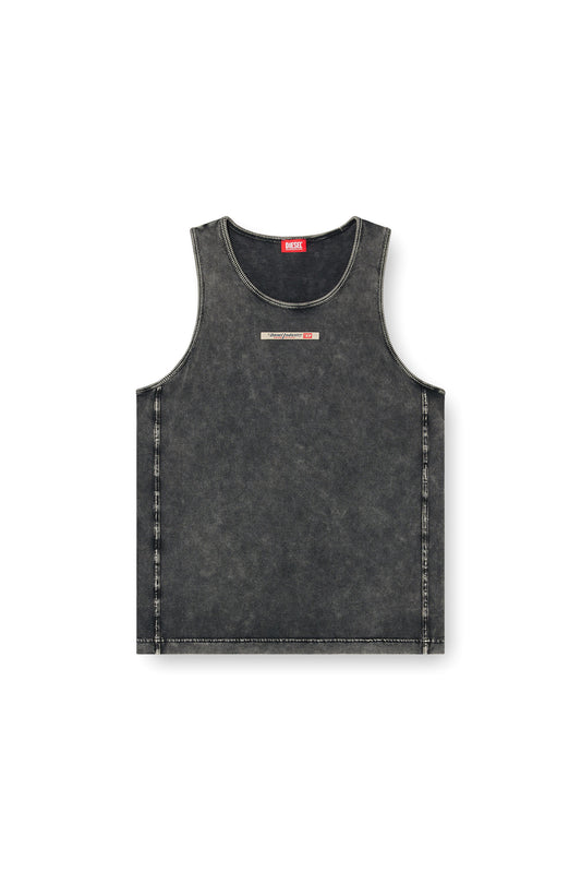 Cotton tank with treated effect (3)