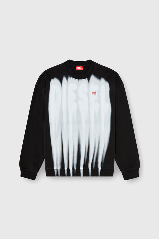 Cotton sweatshirt with graphic print (3)