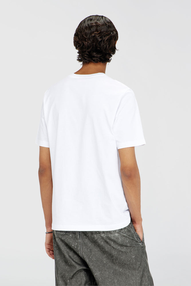 Cotton T-shirt with logo print (1)