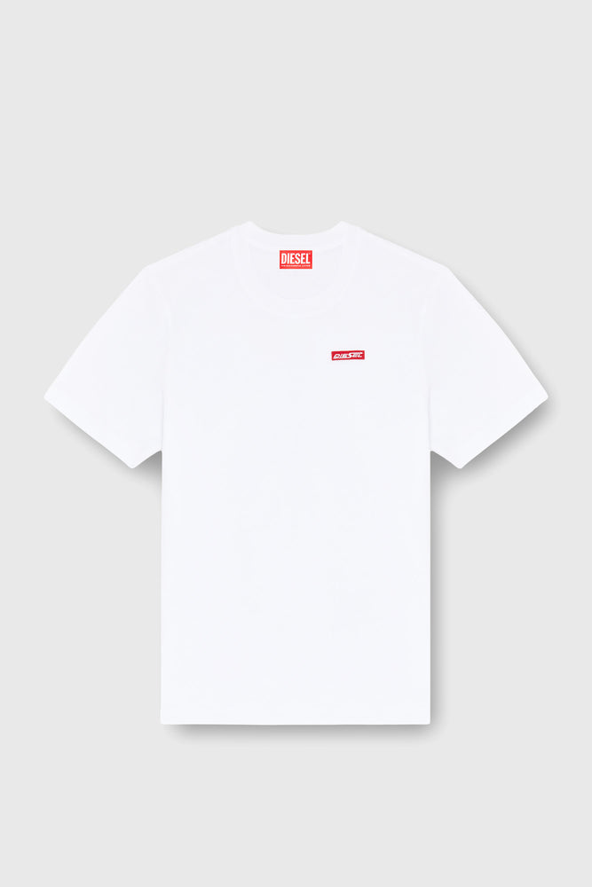 Cotton T-shirt with logo patch (3)