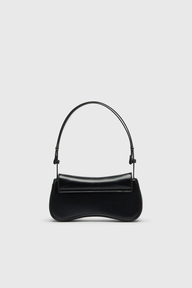 Play - Clutch in perforated and quilted PU (1)
