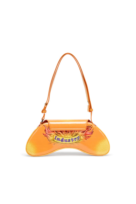 Play-Glossy printed crossbody bag (1)