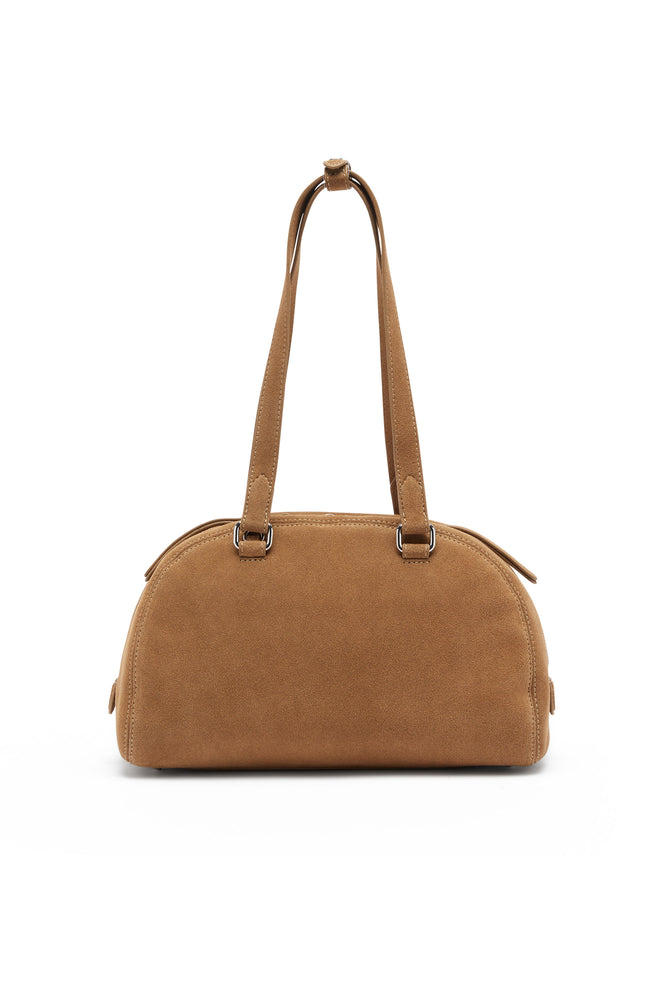 1DR Dome-Suede shoulder bag with Oval D logo (1)