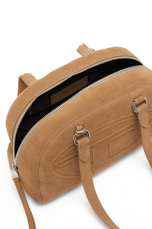 1DR Dome-Suede shoulder bag with Oval D logo (3)