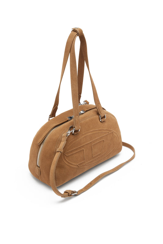 1DR Dome-Suede shoulder bag with Oval D logo (4)