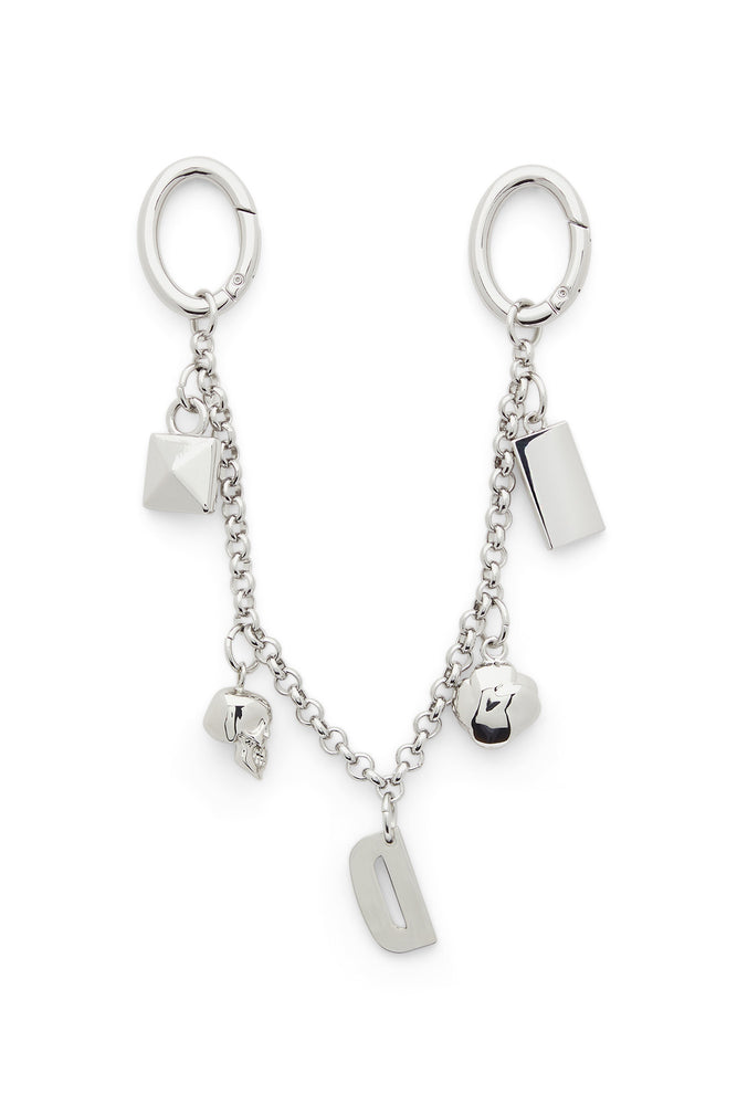 Metal chain charm with iconic pendants (1)