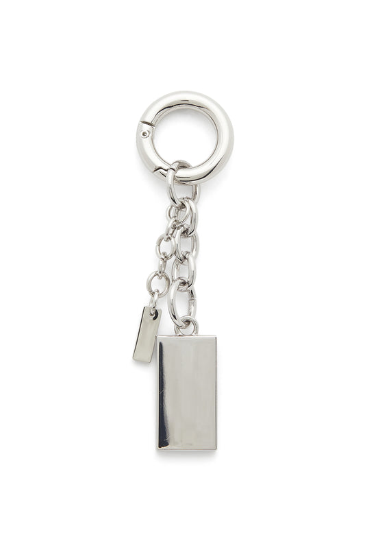 Metal keyring with Biscotto logo charm (1)