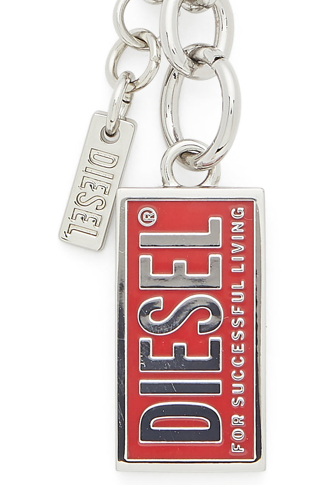 Metal keyring with Biscotto logo charm (2)