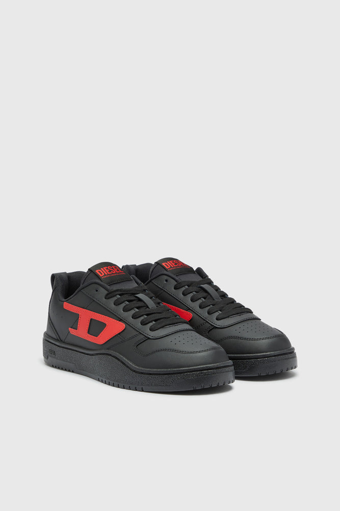 S-Ukiyo Low-Low-top sneakers in leather and nylon (1)