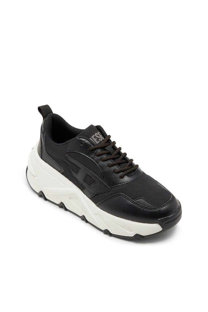 S-Savannah - Monochrome sneakers with chunky sole (5)