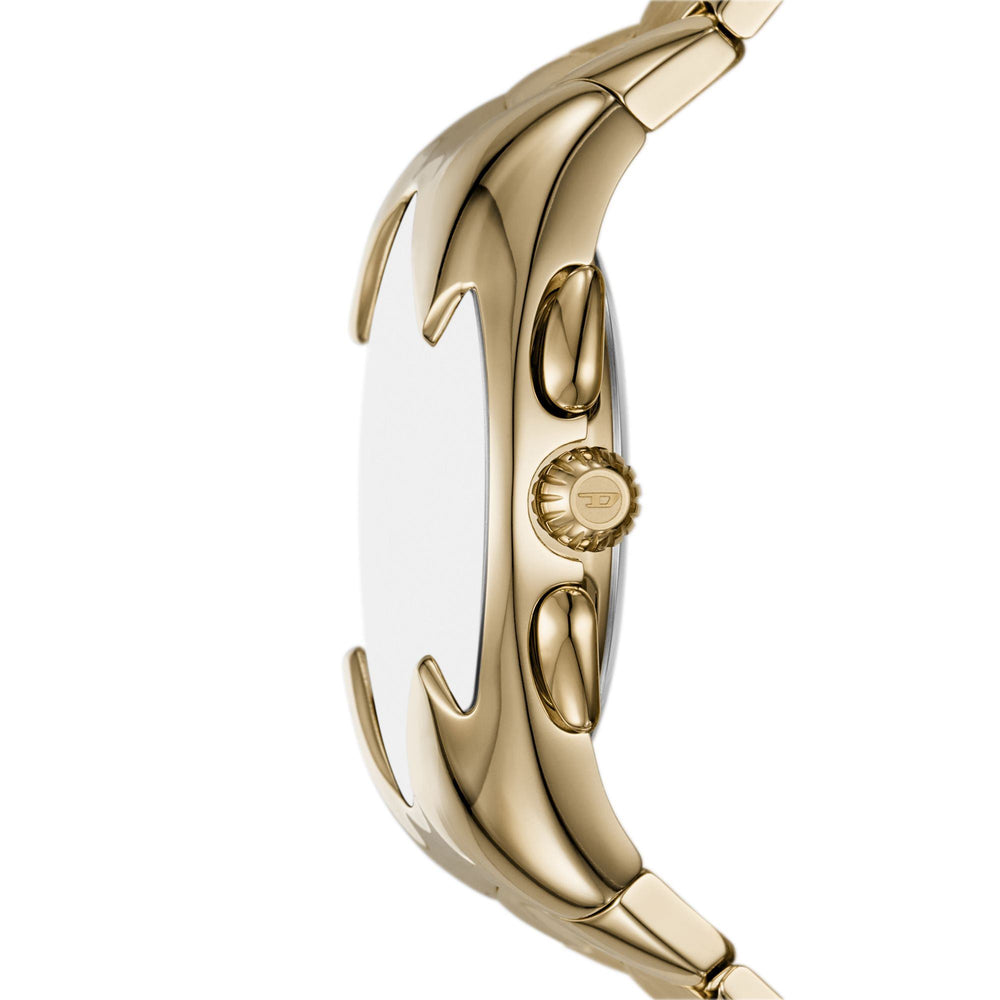 Diesel Mercurial Chronograph Gold-Tone Stainless Steel Watch (1)