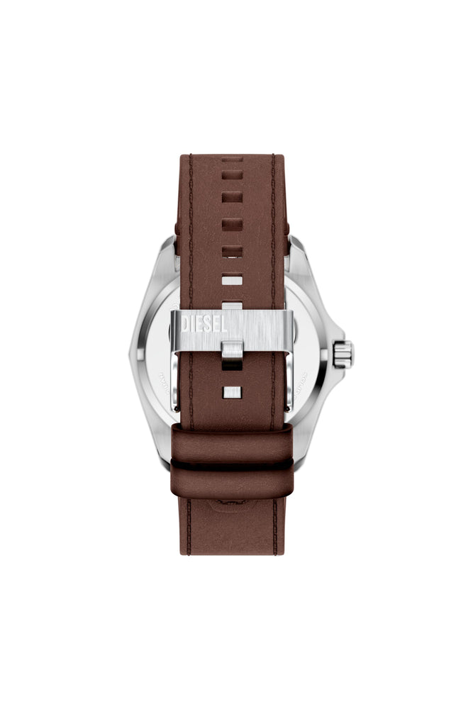 Stinger Three-Hand Brown Leather Watch (1)
