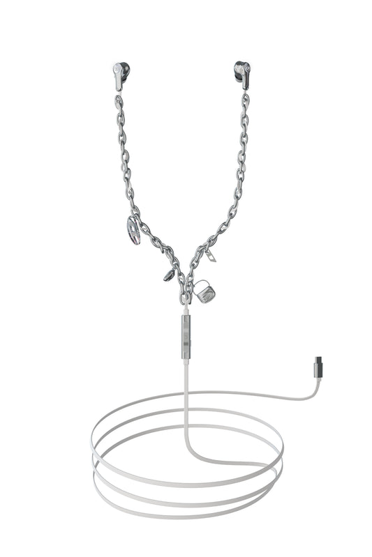 Wired Earbuds and charms