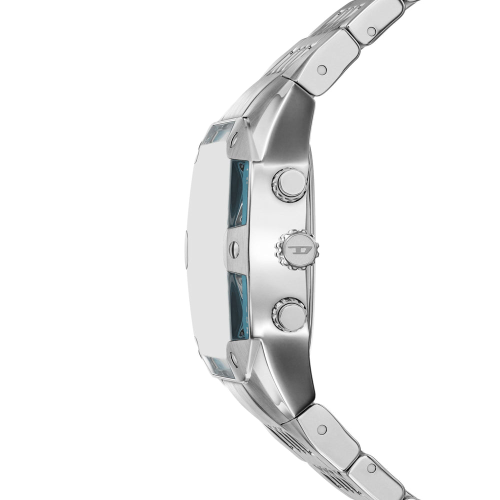 Diesel Spiked Cushion Chronograph Stainless Steel Watch (2)