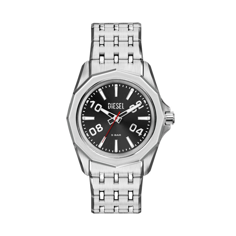 Diesel Stinger Three-Hand Stainless Steel Watch