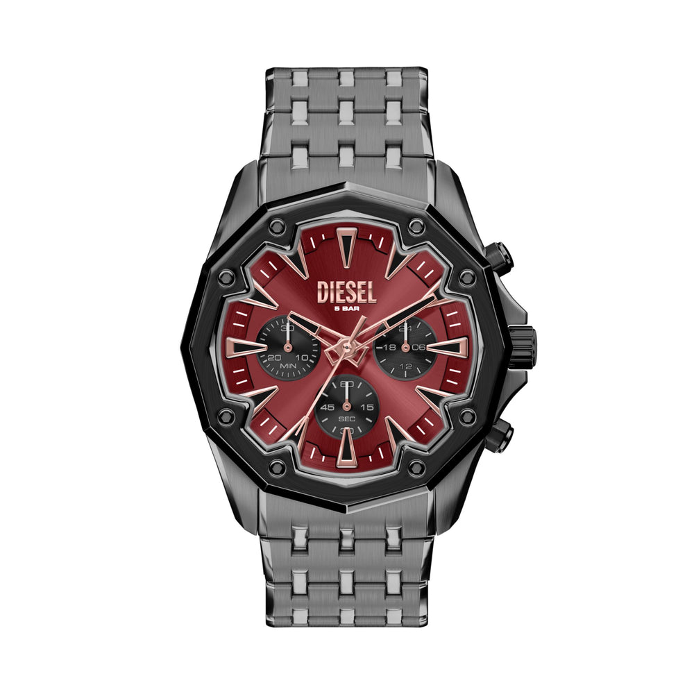 Diesel Stinger Chronograph Gunmetal Stainless Steel Watch