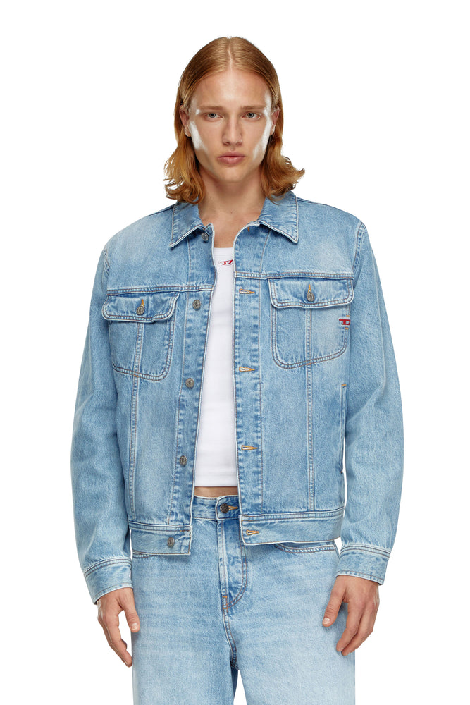 Regular-fit trucker jacket