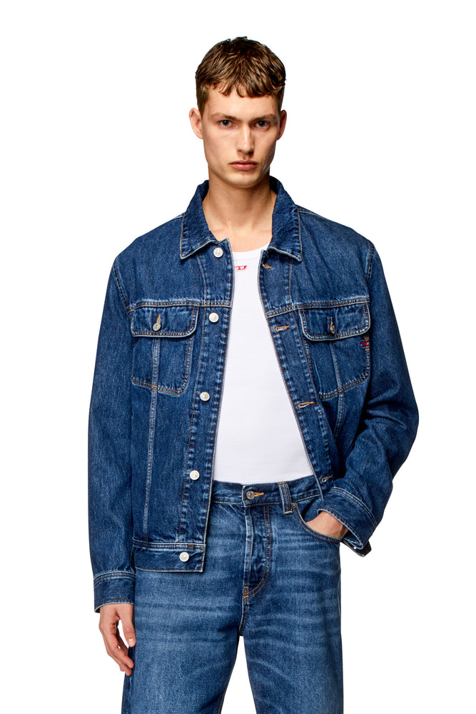 Regular-fit trucker jacket