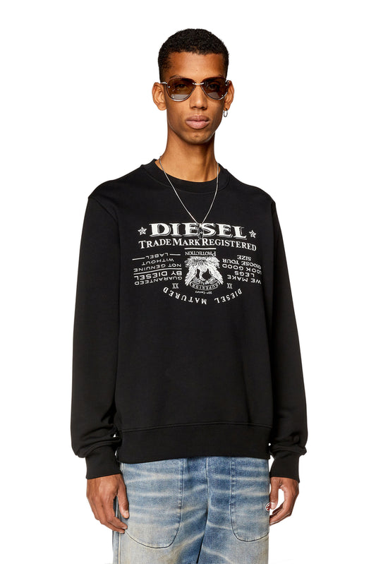 Sweatshirt with logo print