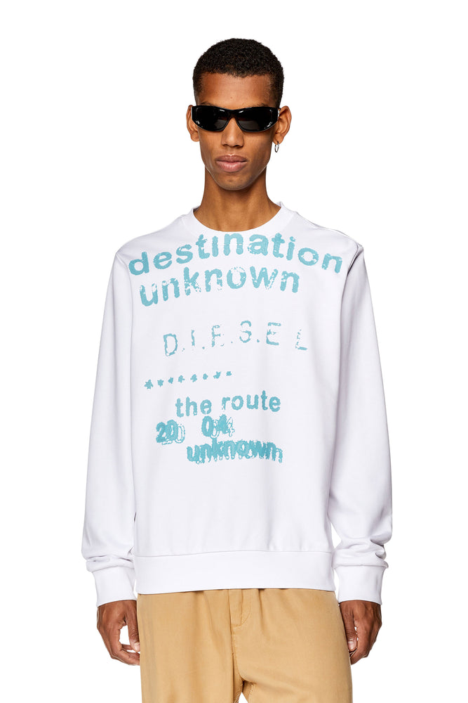 Sweatshirt with Destination print