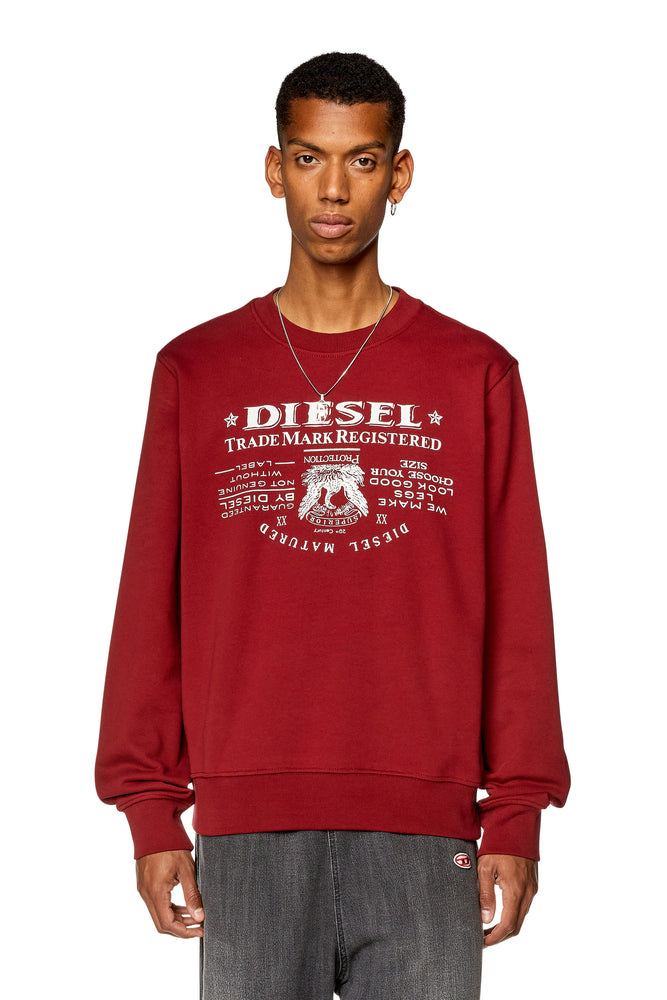 Sweatshirt with logo print