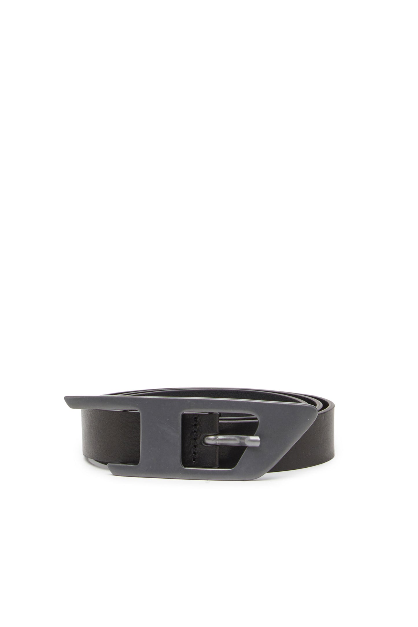 Leather belt with maxi D buckle & 8052105669257 & 8052105669264