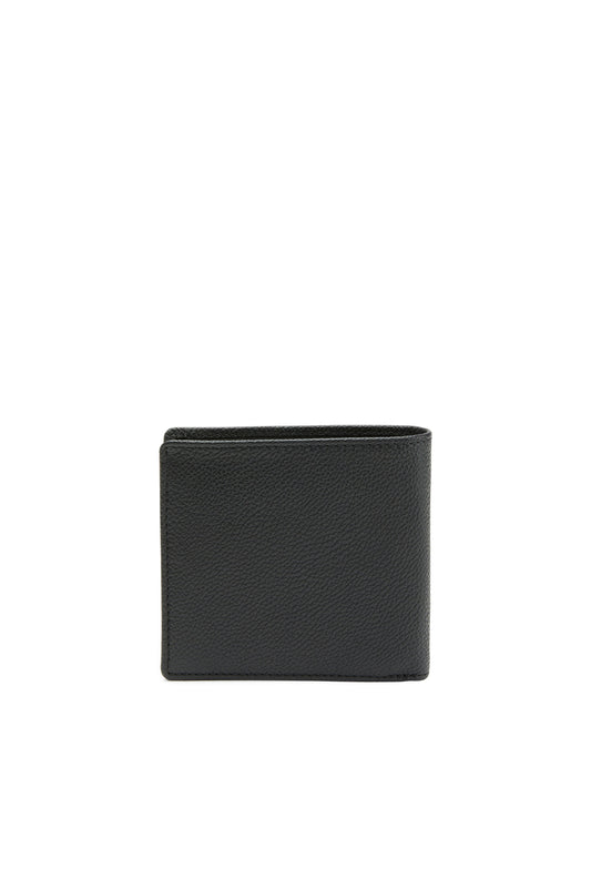 Bi-fold wallet in grainy leather (1)