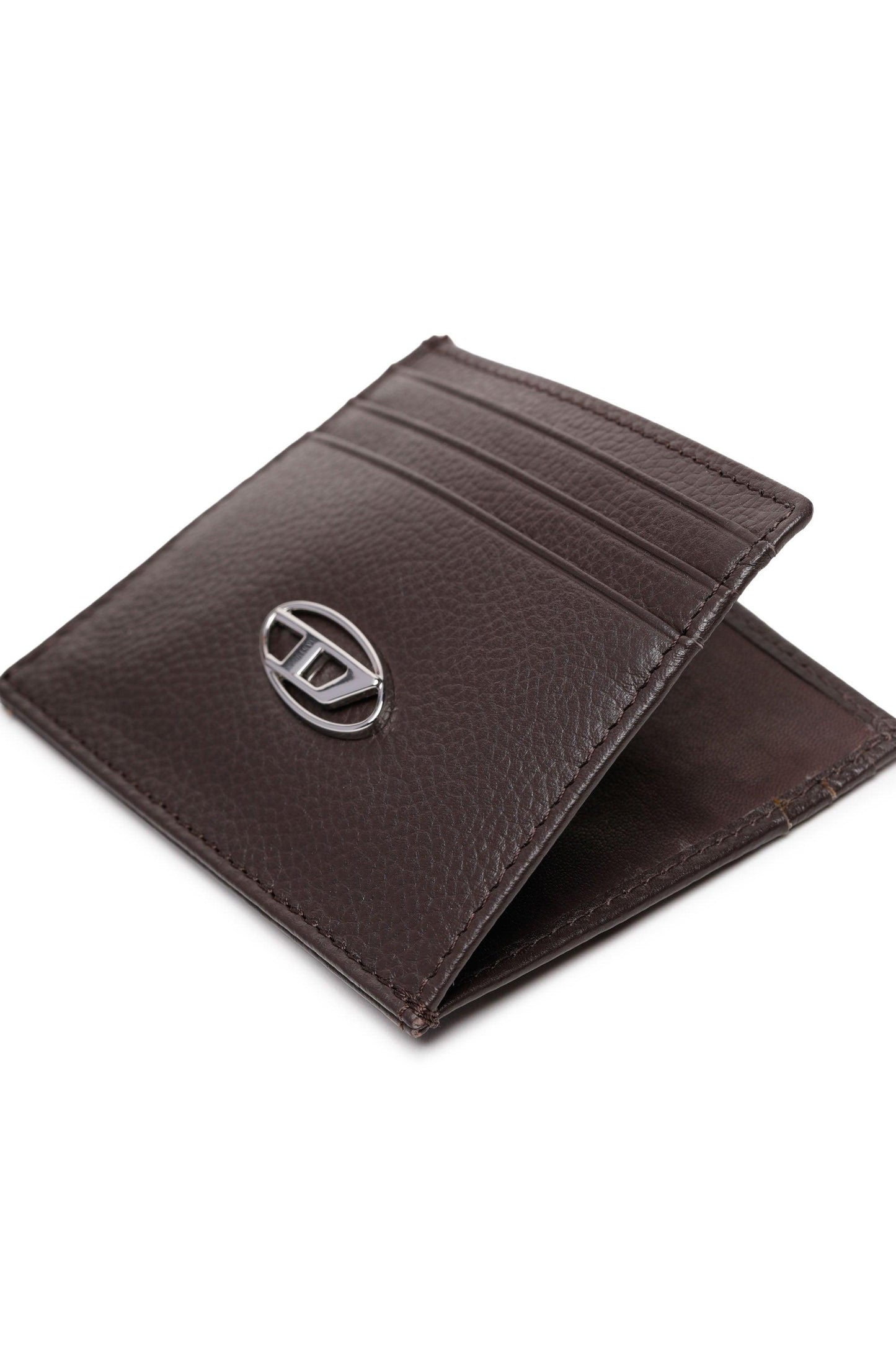 Card case in grained leather (2)