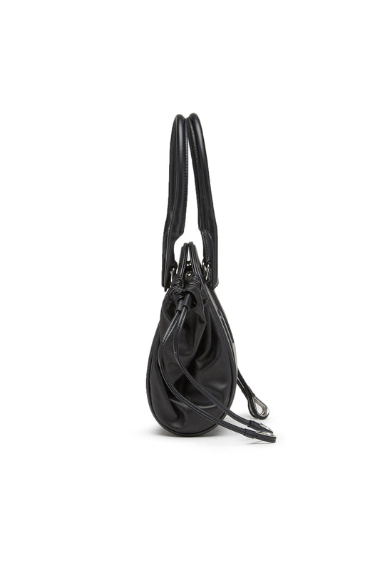 Fold XS - Oval logo handbag in nappa leather (2)