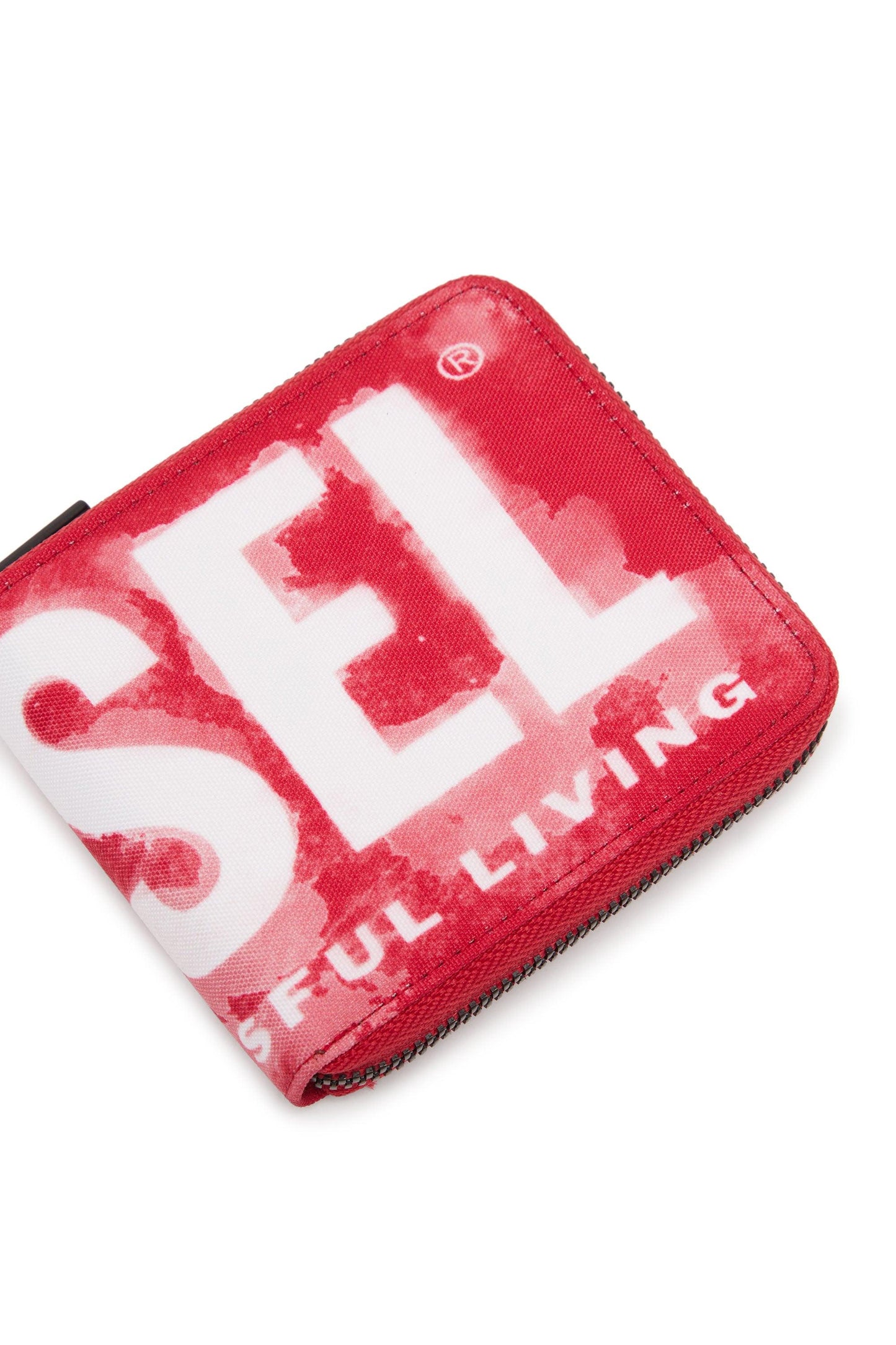 Zip wallet in logo-print fabric (3)