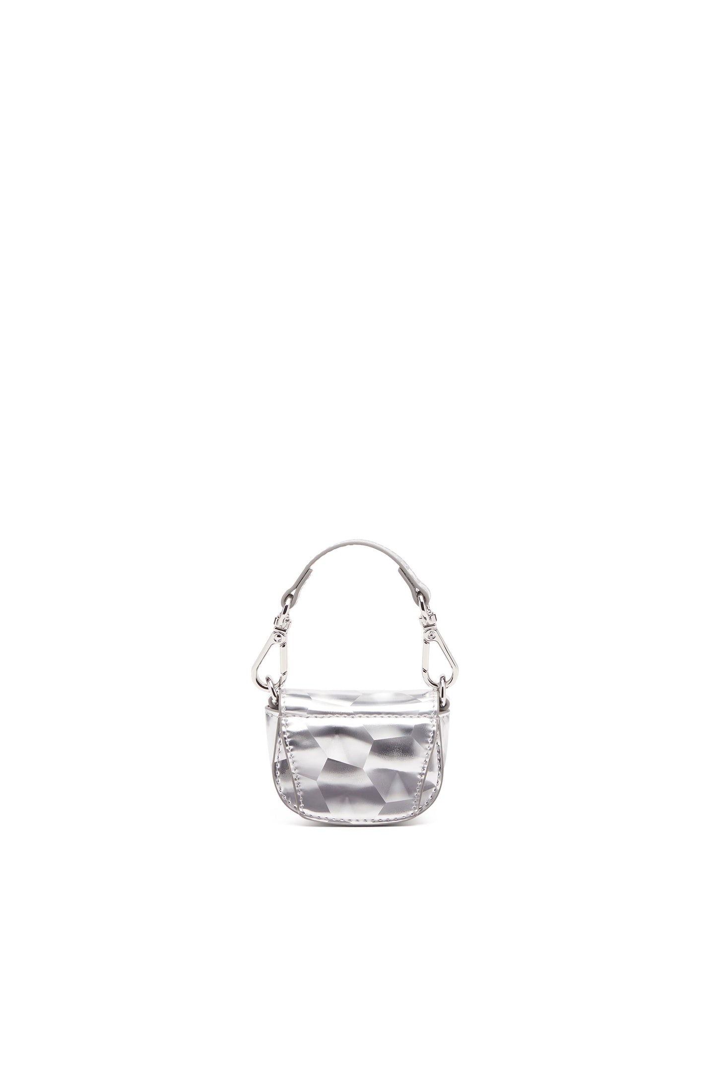 Iconic micro bag charm with mirror effect (1)