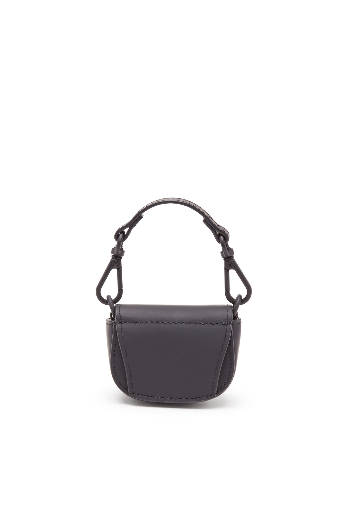 Iconic micro bag charm in matte leather (1)