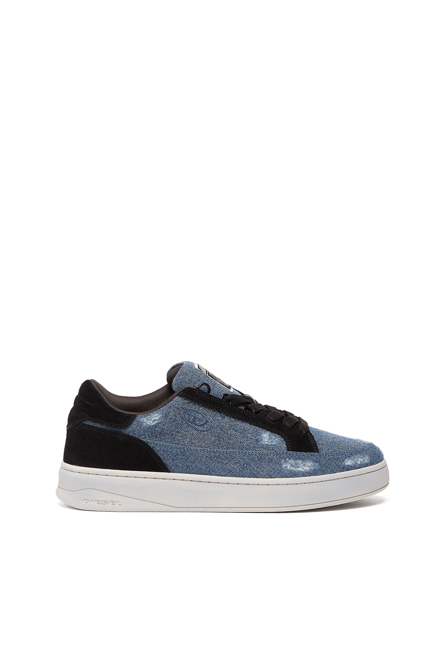 S-Sinna Low - Low-top sneakers in destroyed denim & 8059038739682