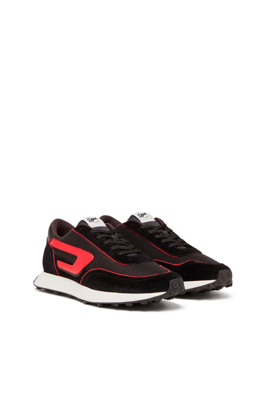 S-Racer Lc - Mesh sneakers with D logo (1)