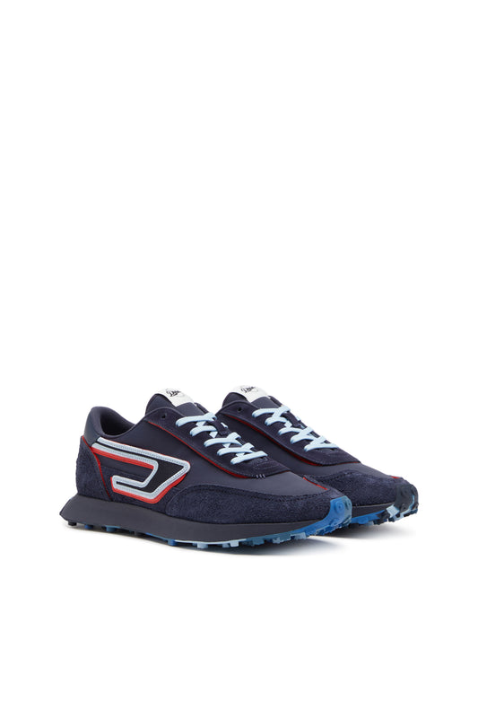S-Racer Lc - Sneakers in nylon and hairy suede (1)