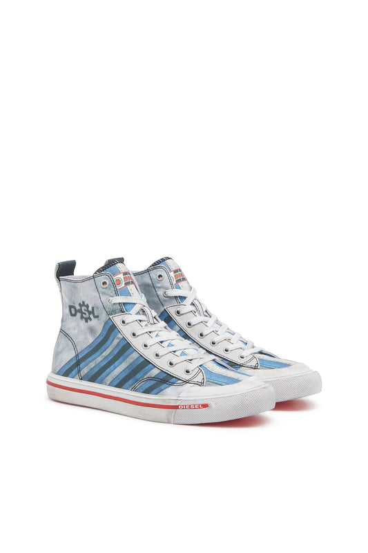 S-Athos Mid - High-top sneaker with all-over print (1)