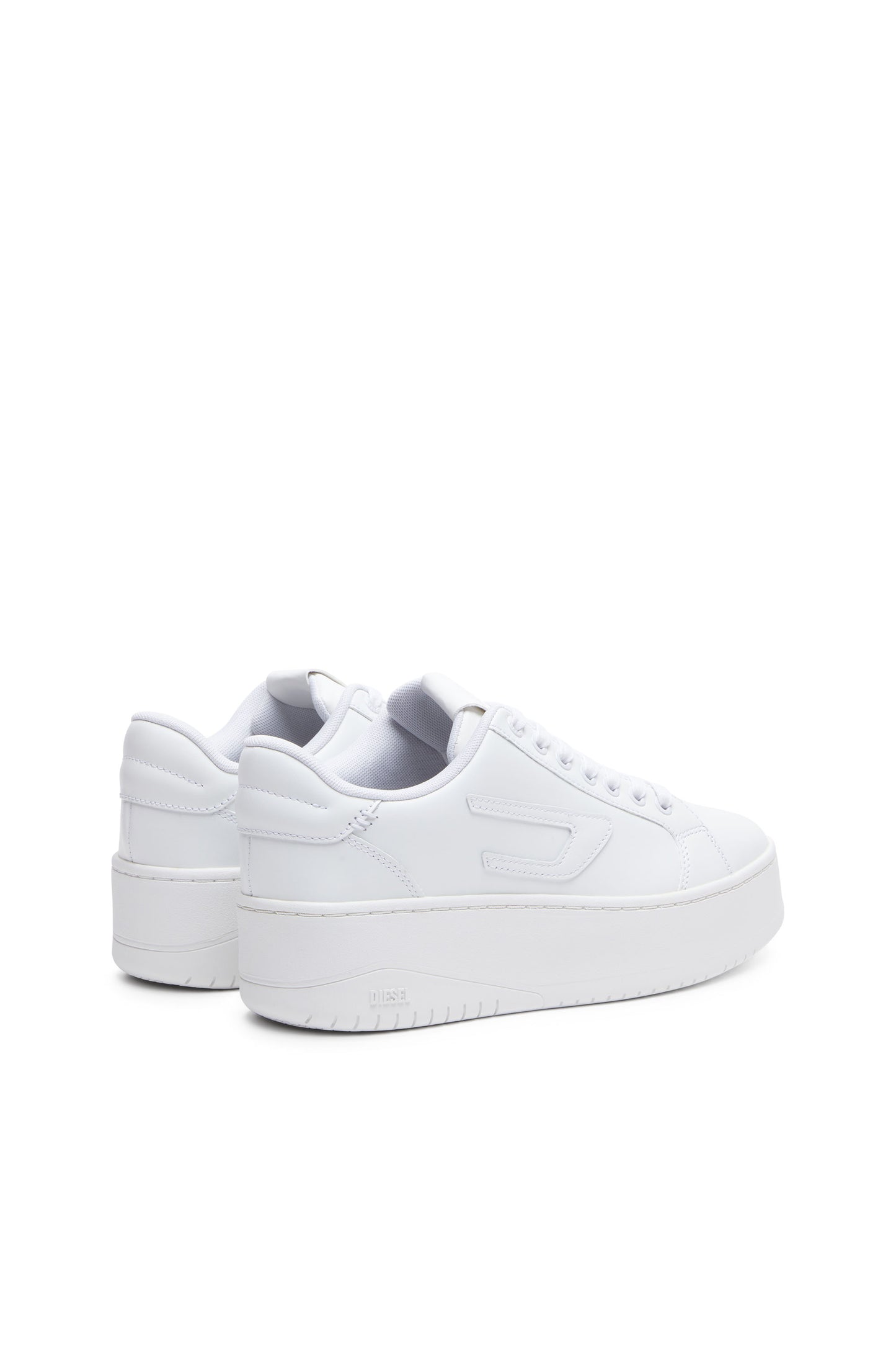 Flatform sneakers in leather (2)