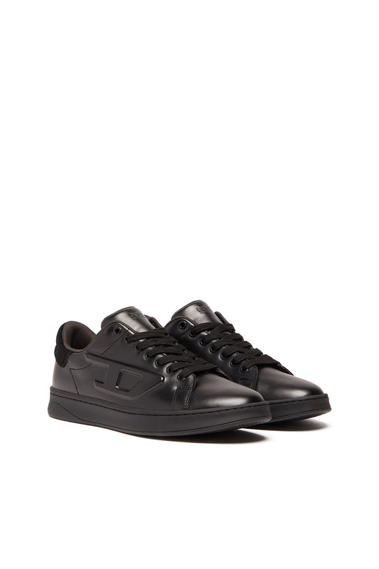 S-Athene Low - Metallic sneakers with embossed D logo (1)