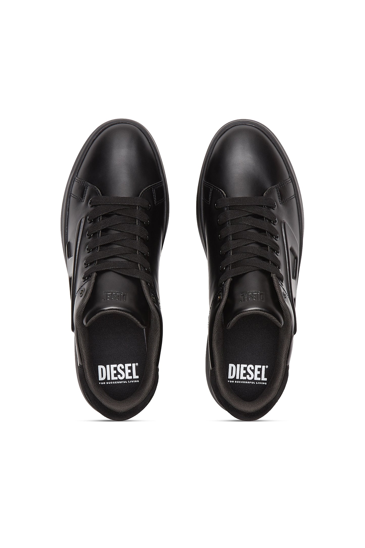 S-Athene Low - Metallic sneakers with embossed D logo (4)