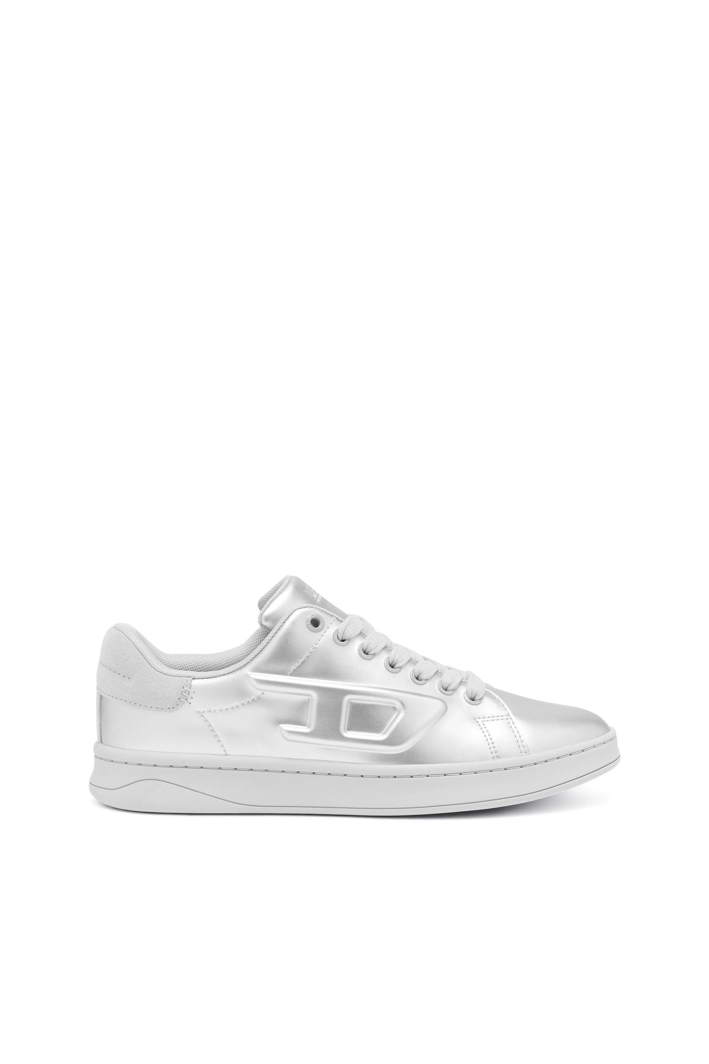 S-Athene Low W - Metallic sneakers with embossed D logo & 8059038754050 & 8059038754135