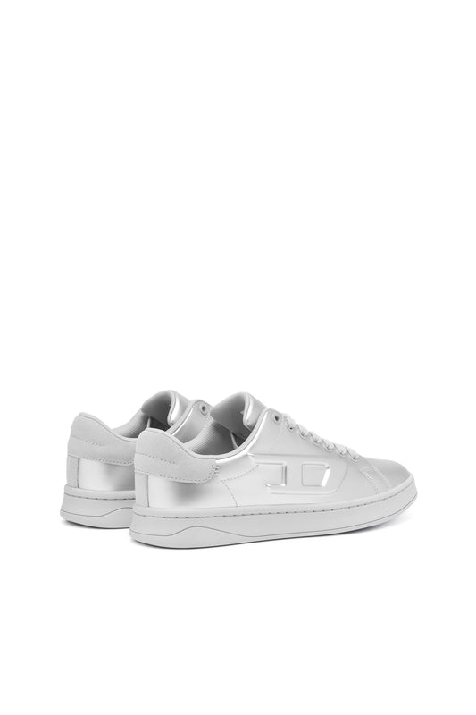 S-Athene Low W - Metallic sneakers with embossed D logo (2)