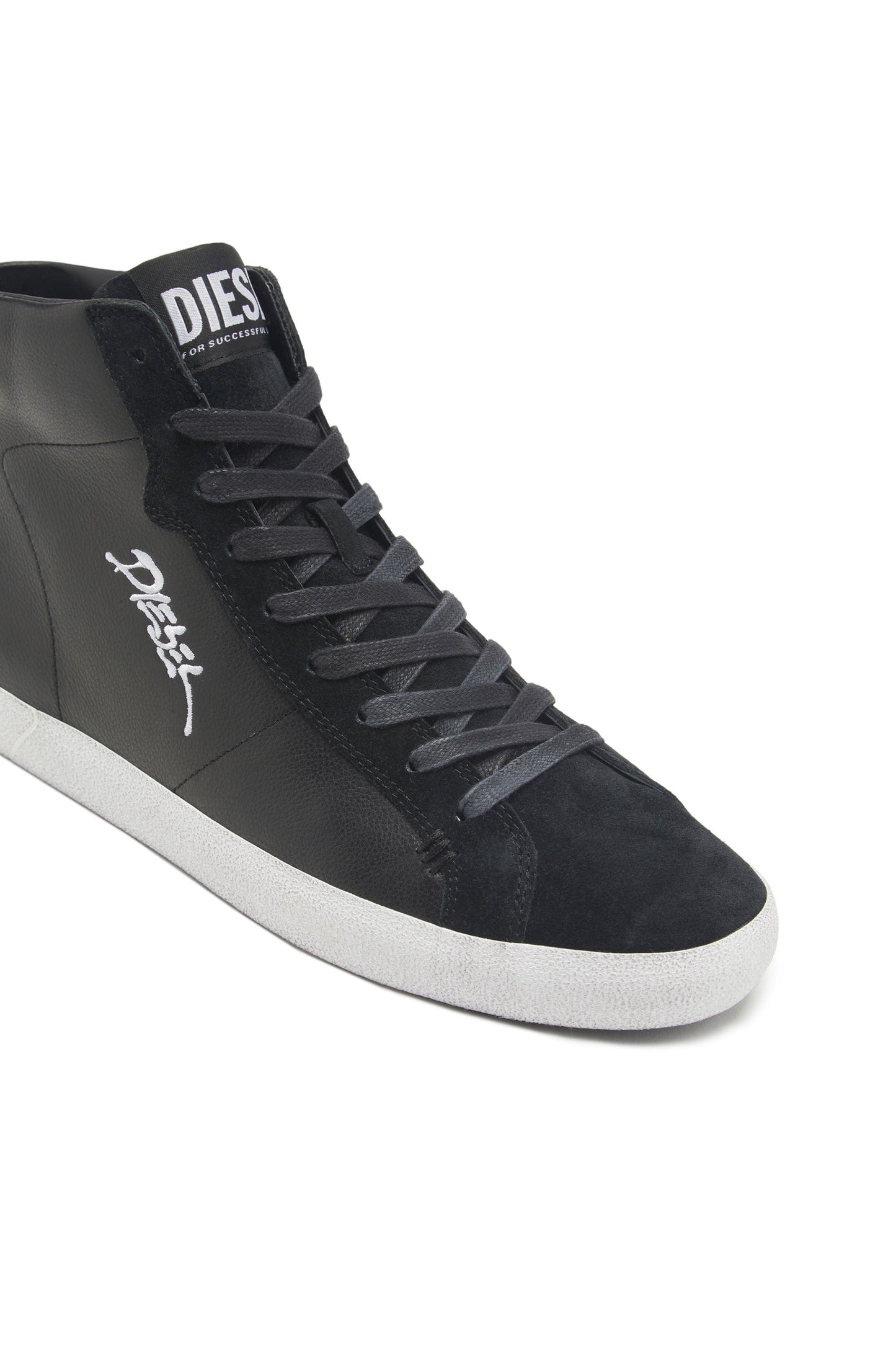 S-Leroji Mid - High-top sneakers with embroidered logo (5)