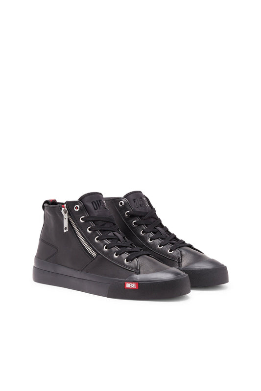 S-Athos Zip-High-top sneakers in premium leather (1)