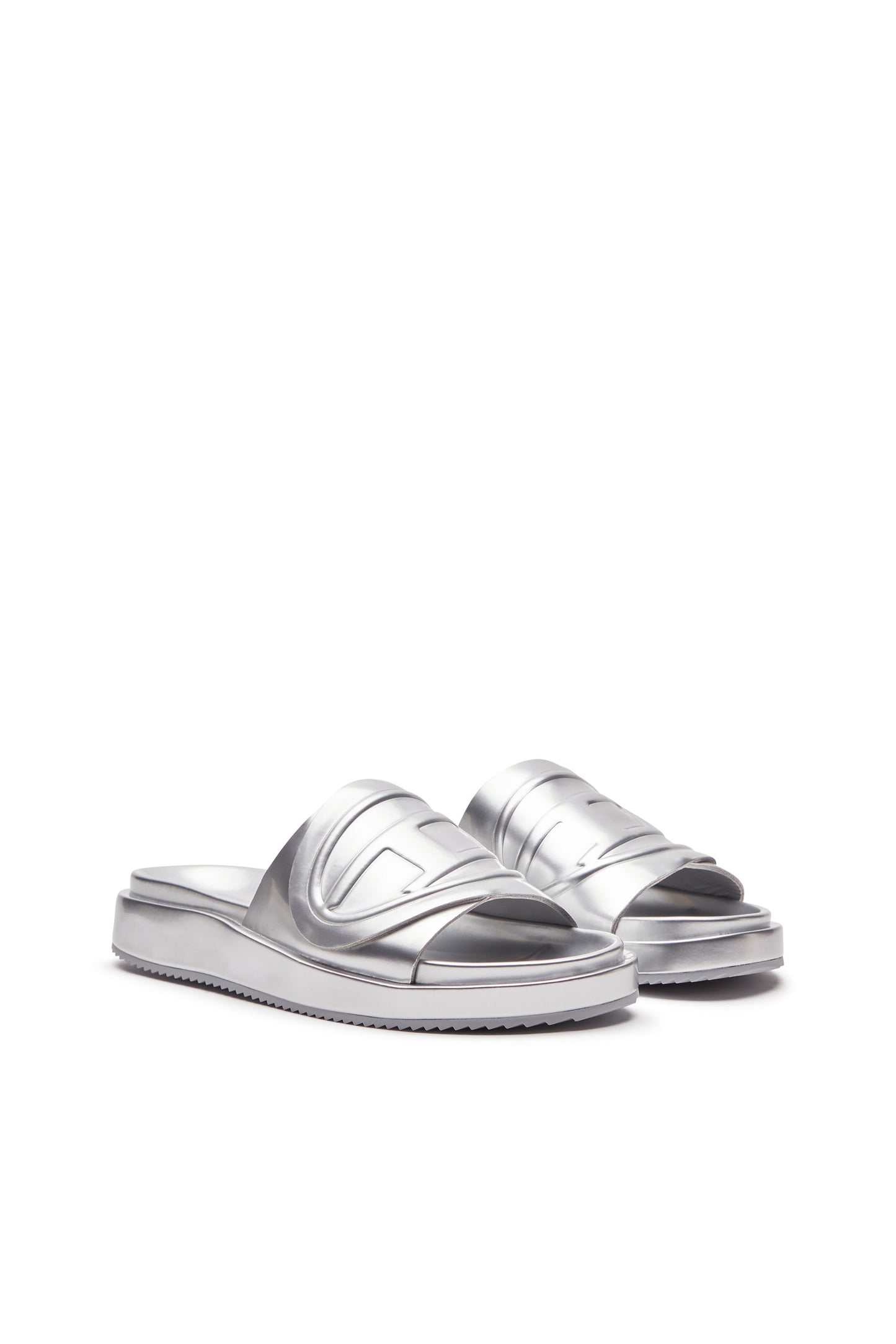 Sa-Slide D-Metallic slide sandals with Oval D strap (1)