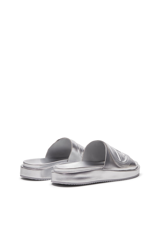 Sa-Slide D-Metallic slide sandals with Oval D strap (2)