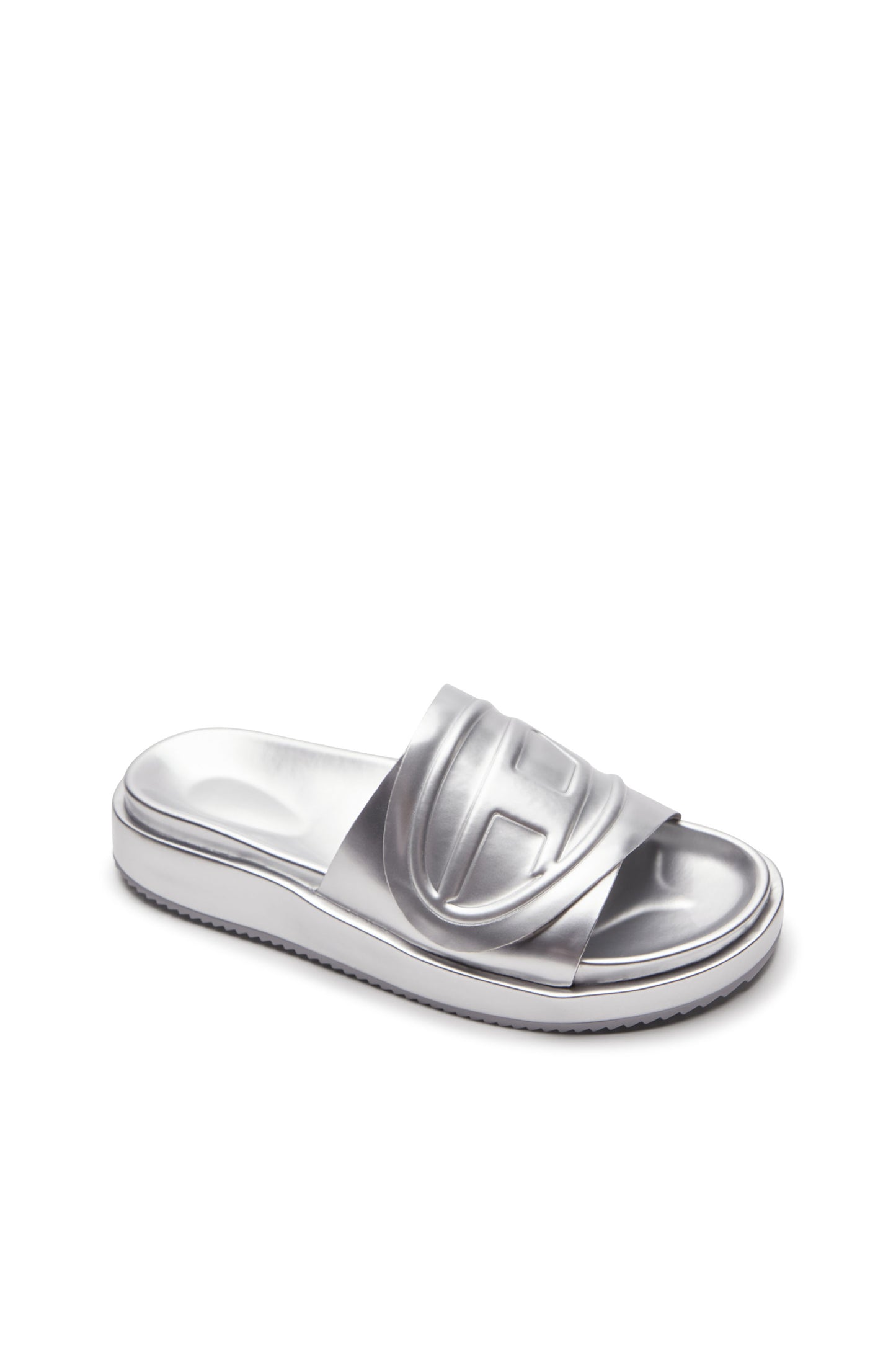 Sa-Slide D-Metallic slide sandals with Oval D strap (5)