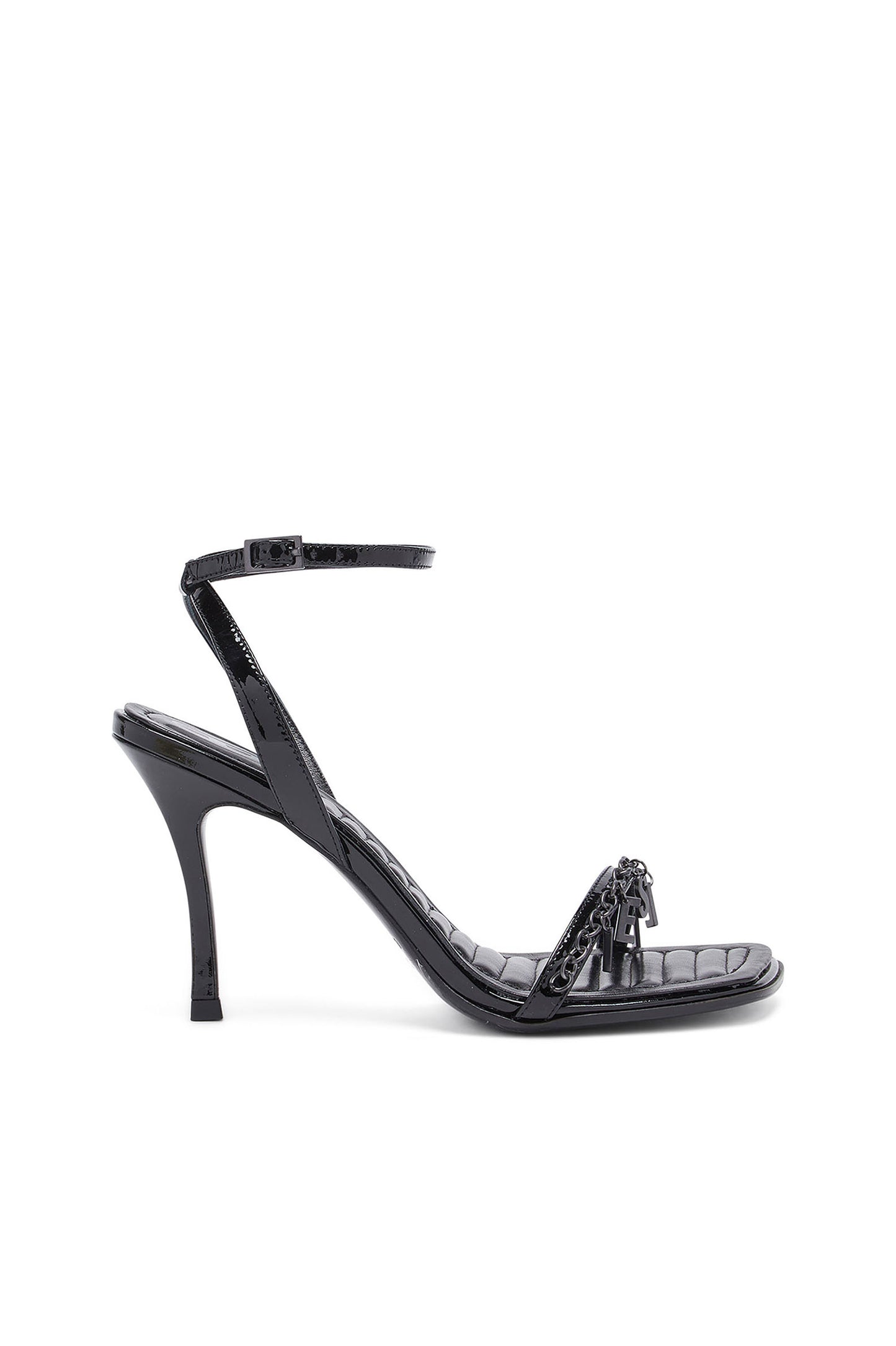 D-Vina Sdl - Strappy sandals in metallic leather & 8058992387823